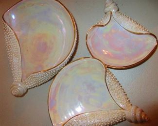 Mid Century Shell Dishes, Italy