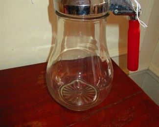 Large Syrup Jug with Bakelite Handle