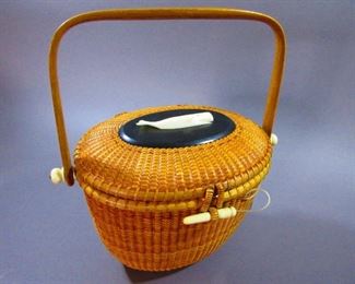 John Elder Nantucket Basket Purse