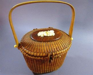 Sherwin Boyer Nantucket Basket Purse