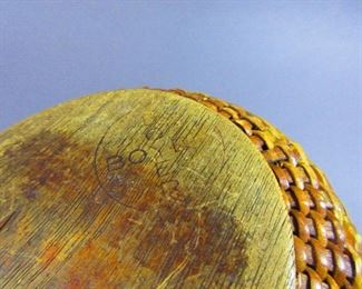 Mark on Sherwin Boyer Nantucket Basket Purse