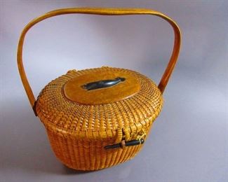 Jose Formoso Reyes Nantucket Basket Purse