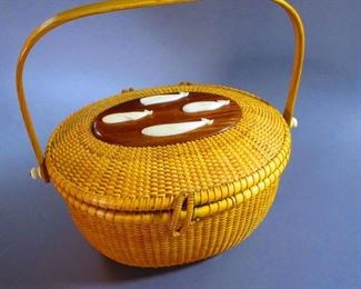 Bill & Judy Sayle Nantucket Basket Purse