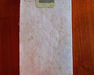 Civil War Era Map of Mississippi ca. 1866