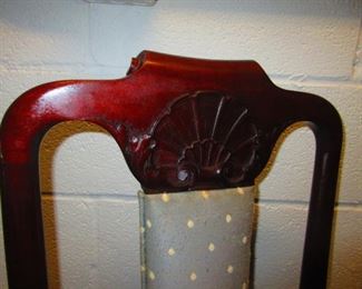 Detail of Pair of Early 19th c. Side Chairs