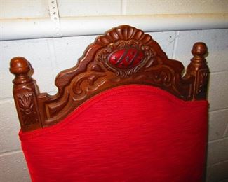 Detail of Jacobean Style Armchairs
