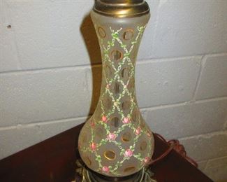 Detail of Banquet Lamp Base