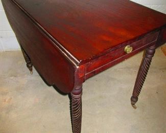 Mid Victorian Pembroke Table