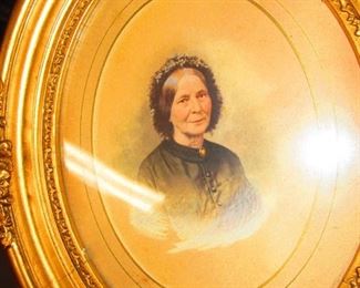 Antique Framed Portrait