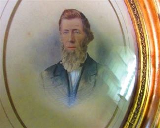 Antique Framed Portrait