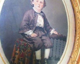 Antique Framed Portrait