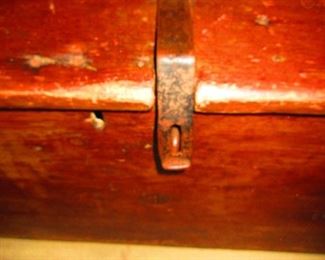 Detail of Early 19th c. Chest