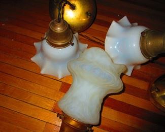 Antique Lamp Shades