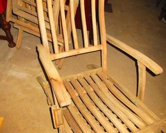 Queen Mary Ship Deck Chairs