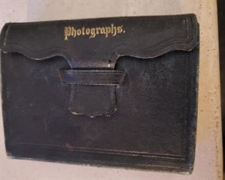 Detail to Civil War CDV Album, belonging to General George W. Morgan. Circa 1860's