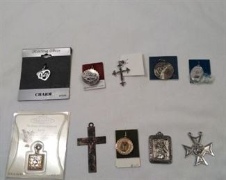 sterling silver pins and brooches