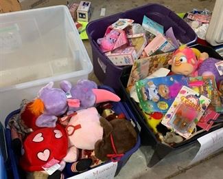 Vintage dolls and bears