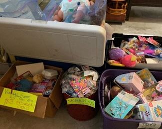 Toys in boxes / vintage toys / Mattel / hasbro/ etc