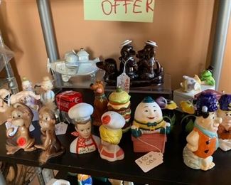 Salt and pepper shakers