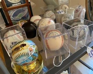 Baseballs . Signed