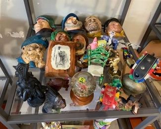 bossom chalk ware heads
