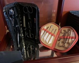 Vintage manicure sets