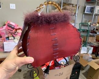 Vintage purse lamp !