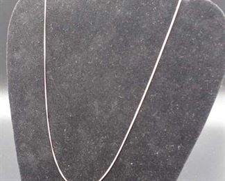 Vermeil Gold & Sterling Silver Italian Necklace