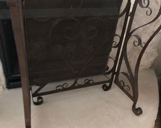 Fireplace screen
