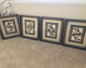 Card decor , framed