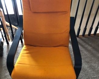 Orange Ikea Arm Chair