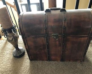 Decor Chest and Candlestick
