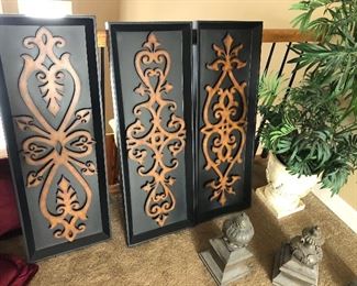 3 piece wall art