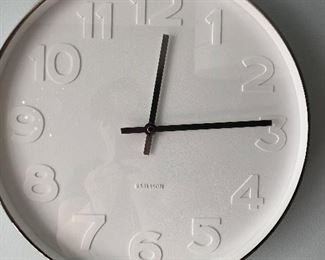 Karlsson White Wall Clock