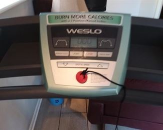 Weslo treadmill