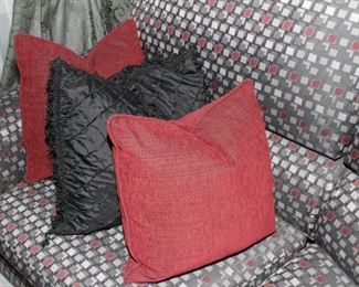 Three Decorative Pillows-individually priced approx $15.00/piece