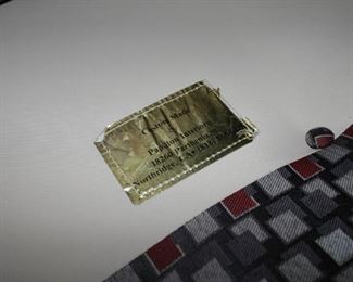 $1200.00-Custom Red, Black & Grey Sectional