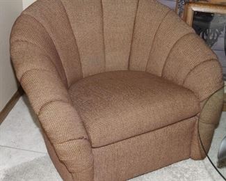 $175.00-Mid Mod Tweed Swivel Rocker #2