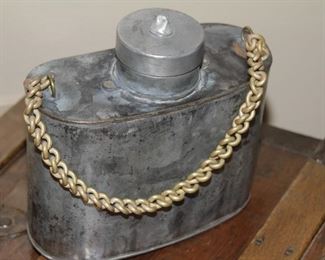 $26.00-Vintage Metal Canteen