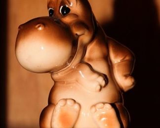 Ceramic Hippo-not much $