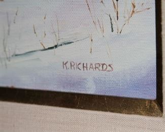 Signature of K. Richards