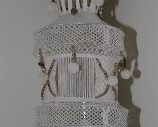 $25.00-Mid Mod Swag Lamp