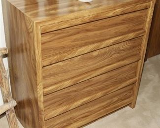 $75.00-4 Drawer Oak Dresser