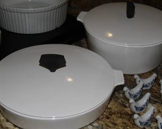 White Ceramic Dishes-variable prices