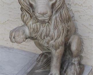 $75.00-Stone Lion #2