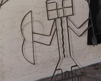 $16.00-Metal Kokopelli Wall Art