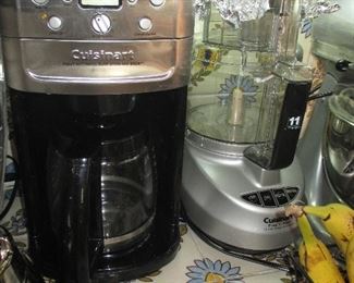 Cuisinart Small Appliances and Kitchen Aid Artisan Mixer