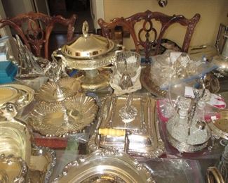 Tons Silver Plate & Silver