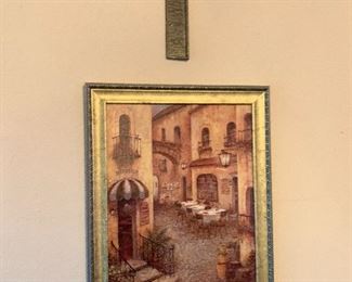 Framed artwork home decor