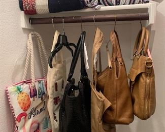 Handbags, and linens